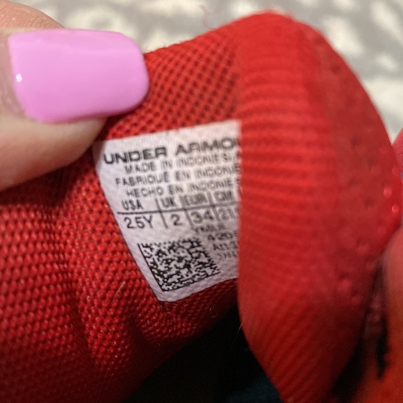 Under Armour Shoes Under Armour Ua Harper 5 Youth S Red Blue